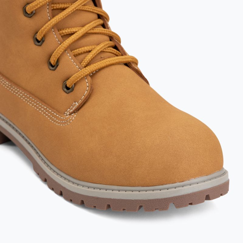 Scarpe per bambini Champion Upstate 3.0 GS Mid Cut light brown 7