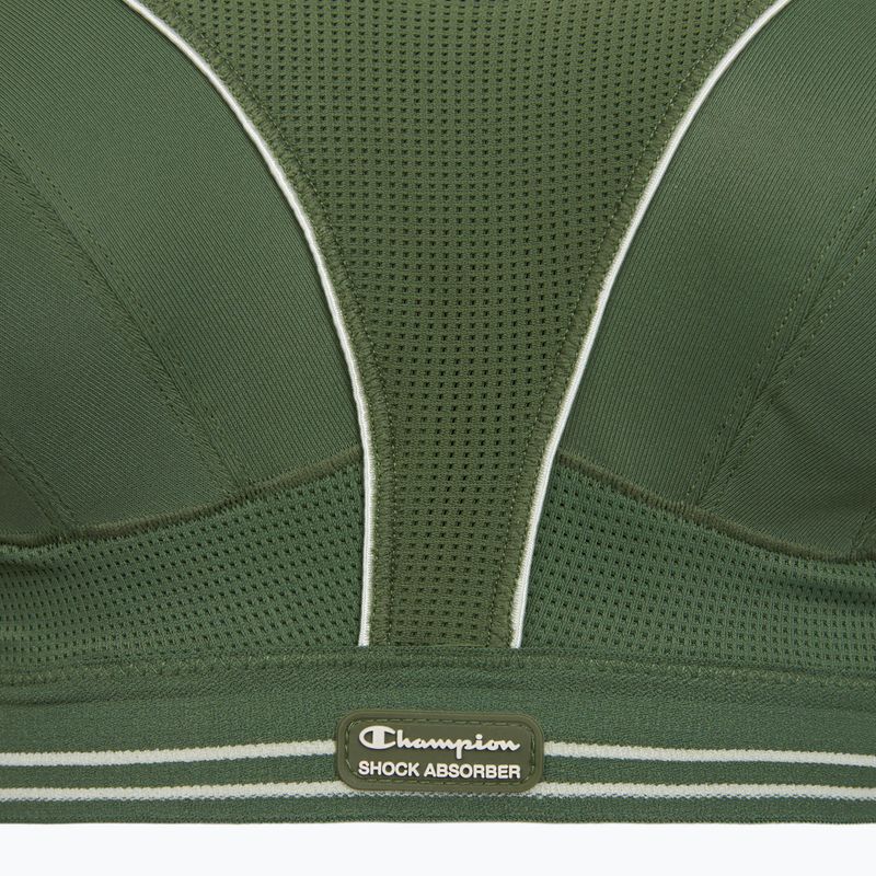 Reggiseno sportivo Shock Absorber Ultimate Run Bra greyish green 3