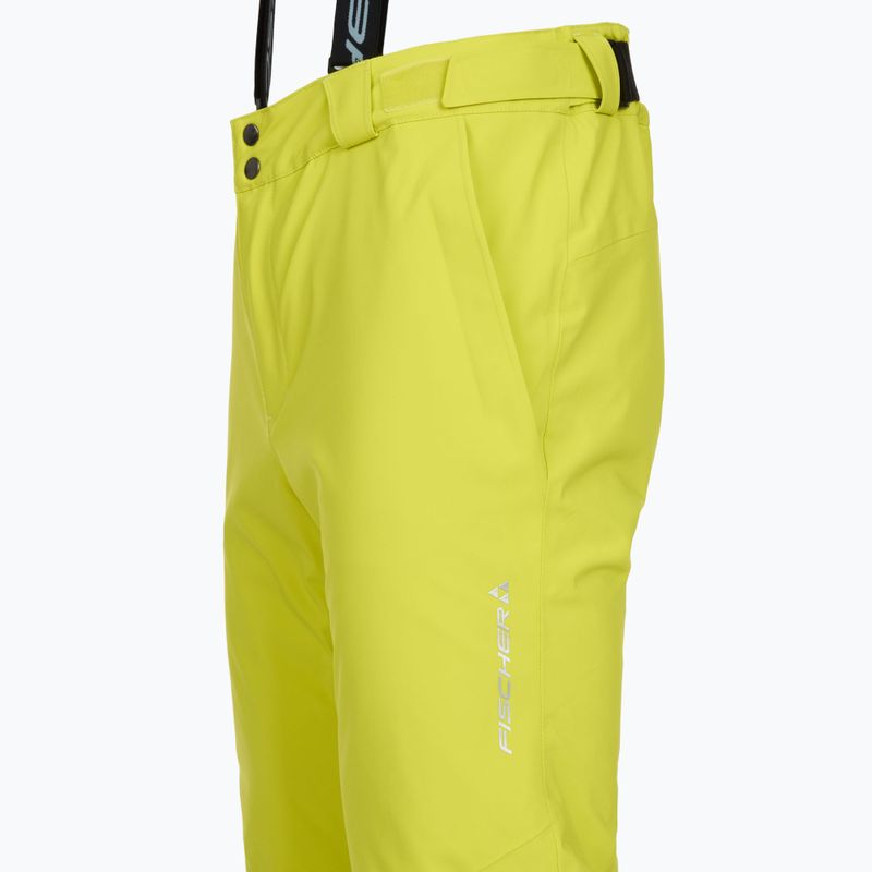 Pantaloni da sci da uomo Fischer Premier fischer giallo 9