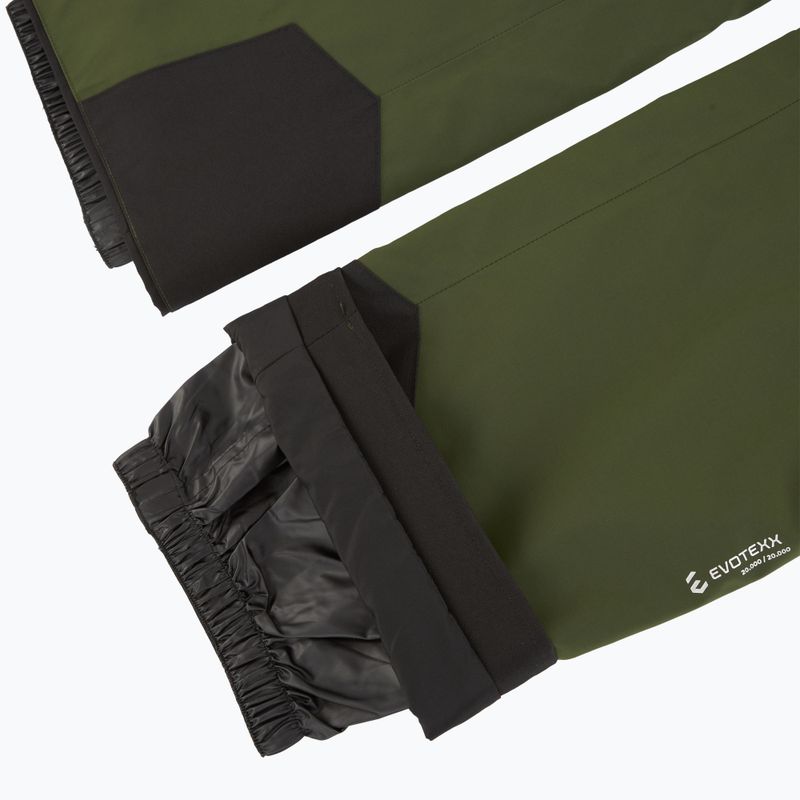 Pantaloni da sci da uomo Fischer Premier rifle verde 12