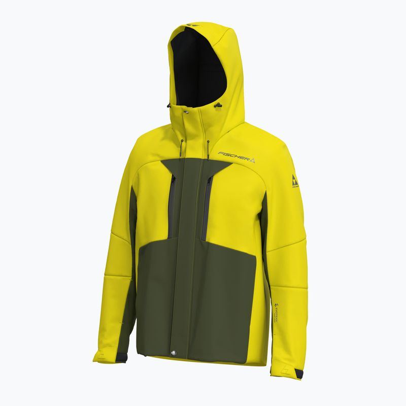 Giacca da sci da uomo Fischer Dash fischer giallo 3