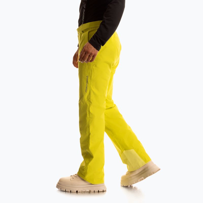 Pantaloni da sci da uomo Fischer Premier fischer giallo 3