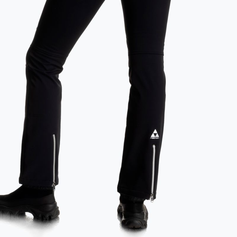 Pantaloni da sci da donna Fischer Oracle Stretch nero 5