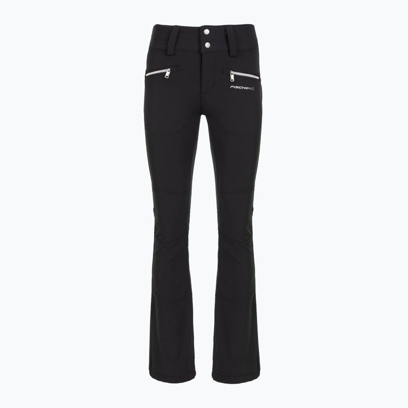 Pantaloni da sci da donna Fischer Oracle Stretch nero 7