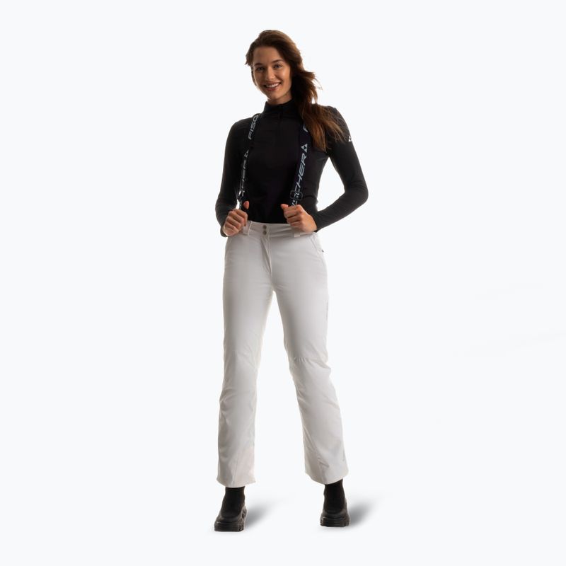 Pantaloni da sci da donna Fischer Neo Form bianco 2