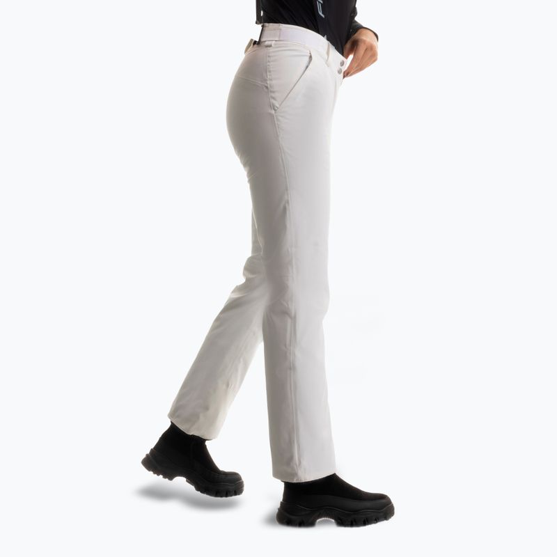 Pantaloni da sci da donna Fischer Neo Form bianco 4