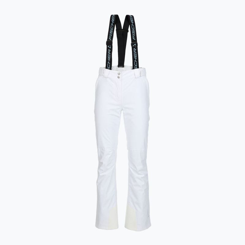 Pantaloni da sci da donna Fischer Neo Form bianco 8