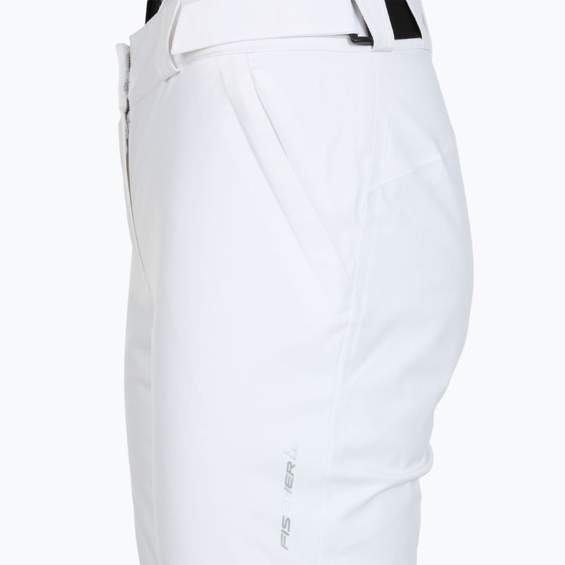 Pantaloni da sci da donna Fischer Neo Form bianco 9