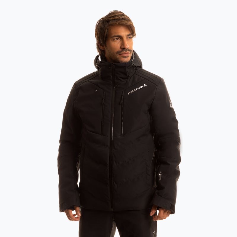 Giacca da sci da uomo Fischer Anniversary nero