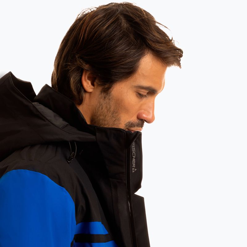 Giacca da sci da uomo Fischer Cascade prince blu 4