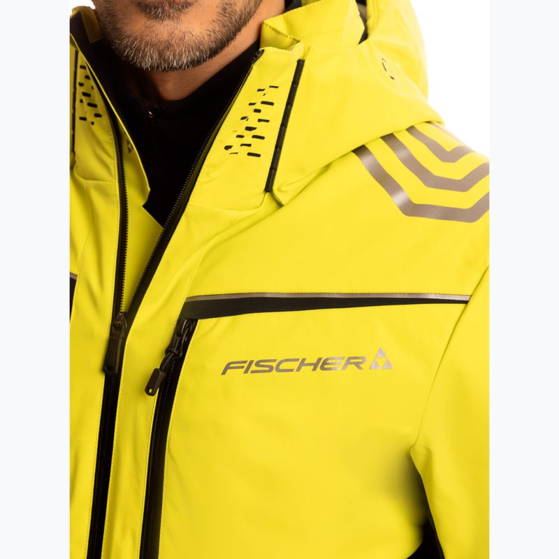 Giacca da sci da uomo Fischer RC4 fischer giallo 3