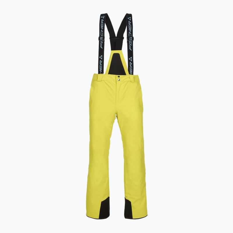 Pantaloni da sci da uomo Fischer RC4 fischer giallo 5