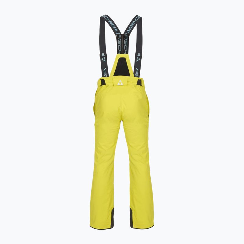Pantaloni da sci da uomo Fischer RC4 fischer giallo 6