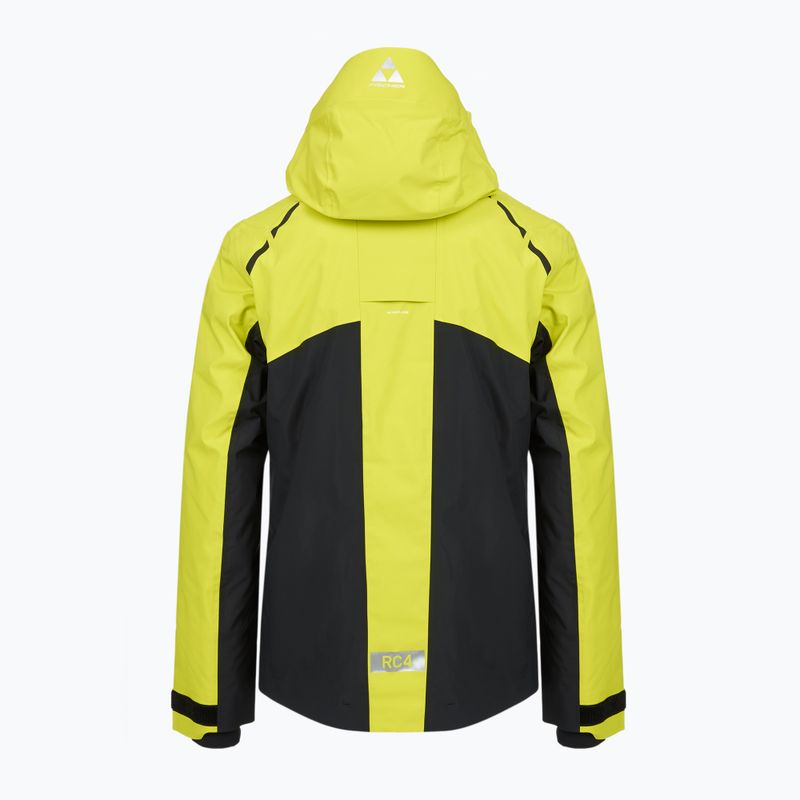 Giacca da sci uomo Fischer RC4 fisher yellow 2