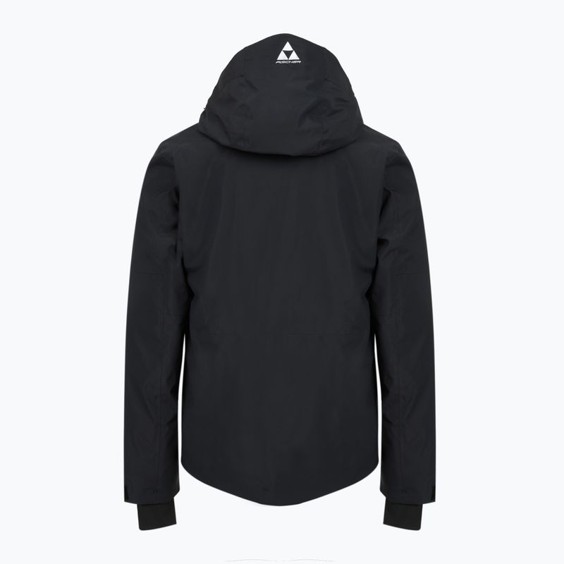 Giacca da sci uomo Fischer Explorer black 2