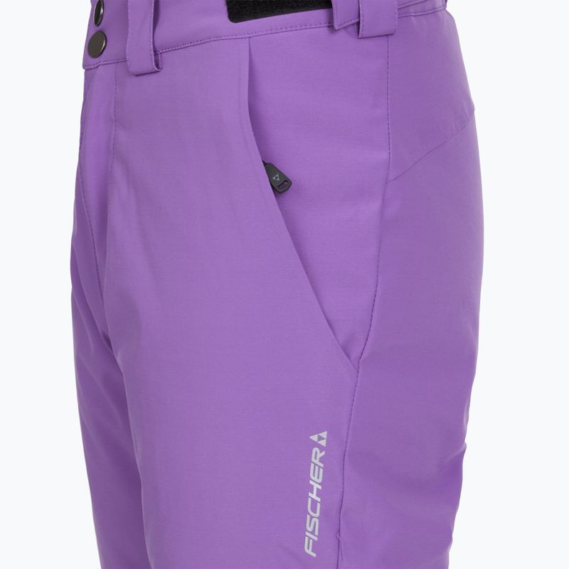 Pantaloni da sci per bambini Fischer Premier lavender 4