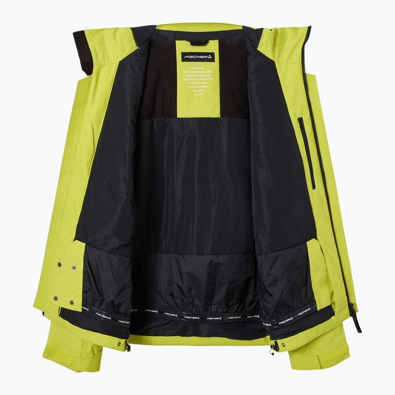 Giacca da sci da uomo Fischer Rush Jacket fischer yellow 8