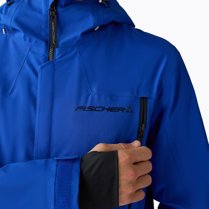Giacca da sci da uomo Fischer Rush Jacket royal blue 4