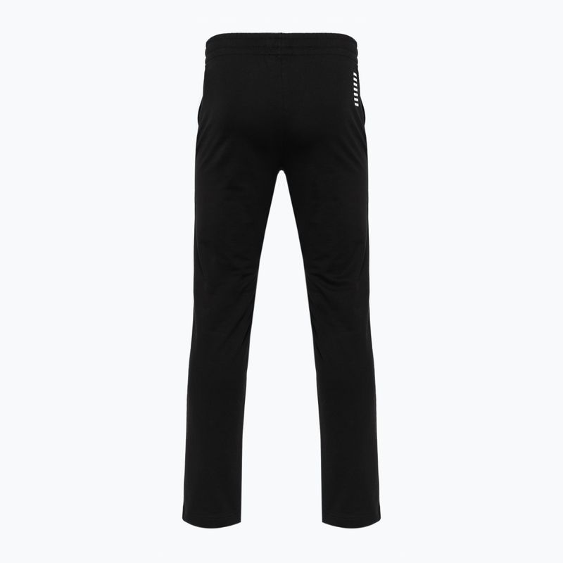 Pantaloni uomo EA7 Emporio Armani Train Core ID Coft nero 2