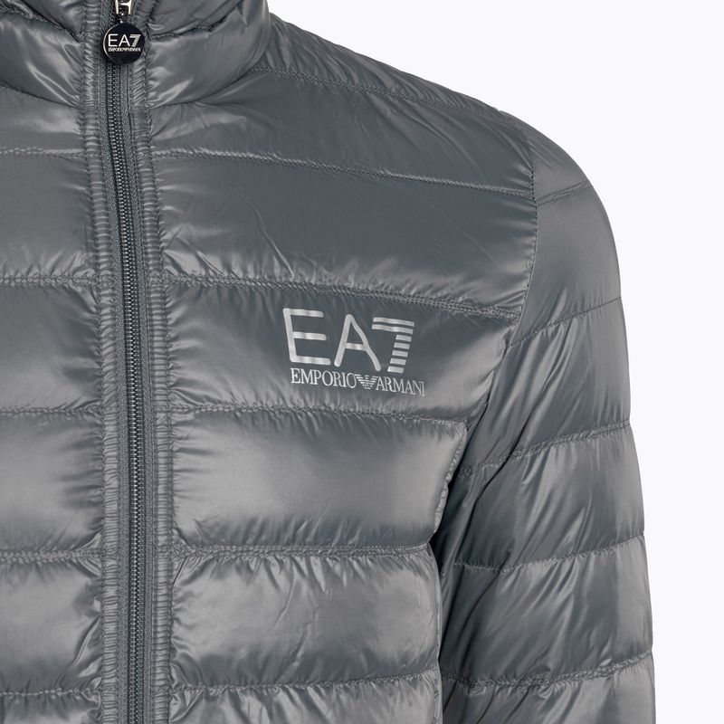 Giacca da uomo EA7 Emporio Armani Train Core ID Down Light iron gate 9