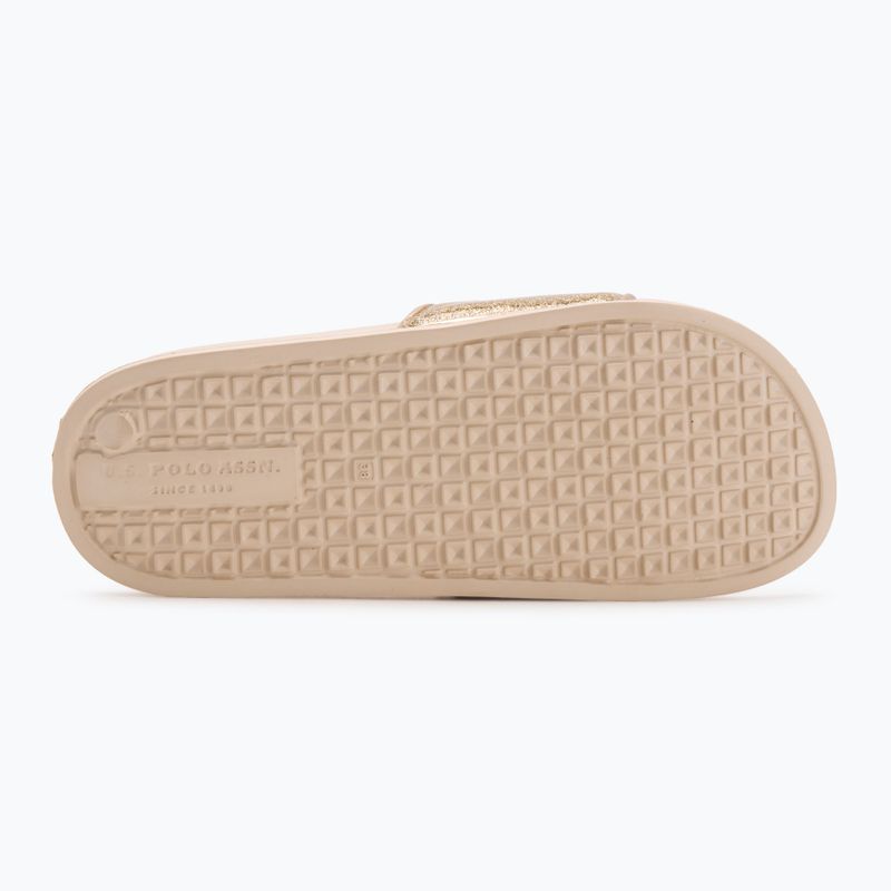 Infradito donna U.S. Polo Assn. IVY002A oro 4