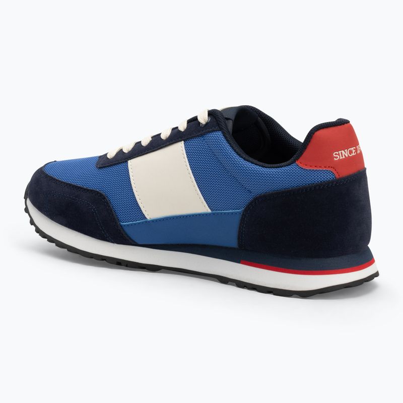 Scarpe da uomo U.S. Polo Assn. XIRIO009A blu/rosso 3