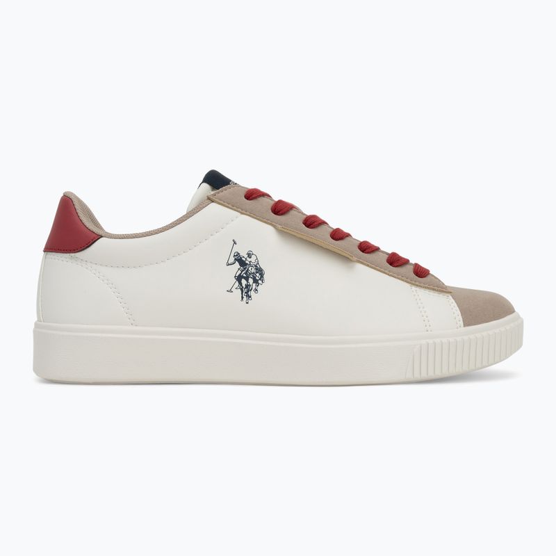 Scarpe da uomo U.S.Polo Assn TYMES011 bianco/rosso 2