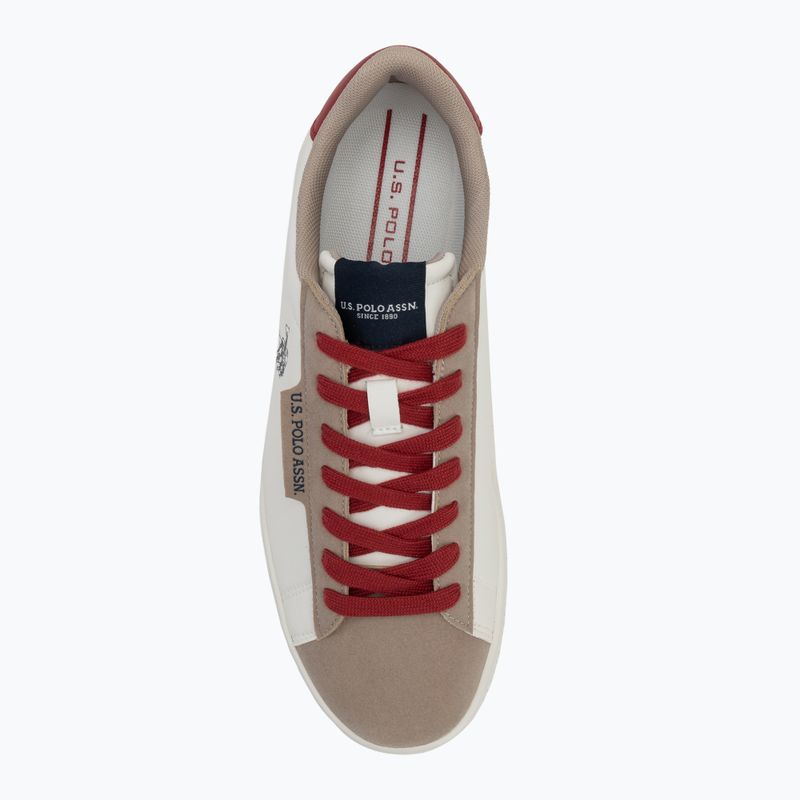 Scarpe da uomo U.S.Polo Assn TYMES011 bianco/rosso 5
