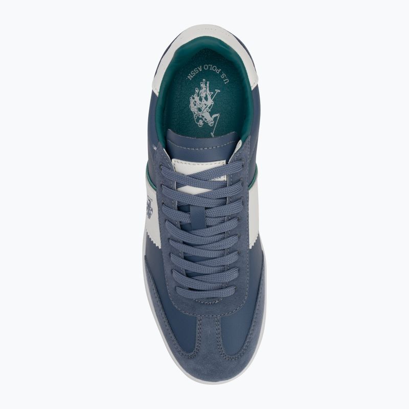 Scarpe da uomo U.S. Polo Assn. CAMPY001C blu/bianco 4