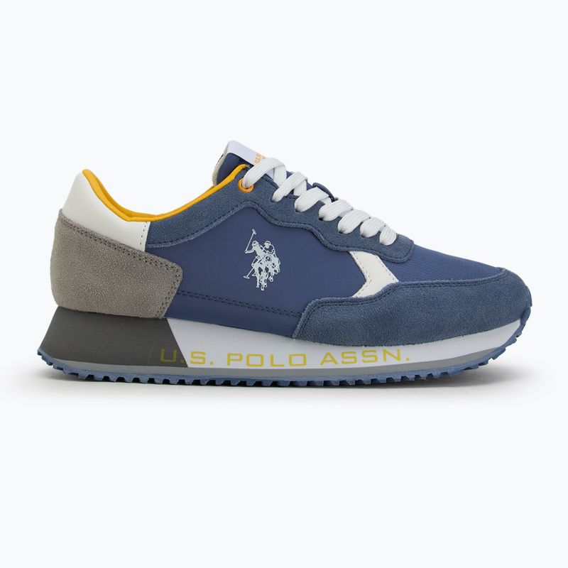 Scarpe da uomo U.S. Polo Assn. CLEEF006B blu/grigio chiaro 2