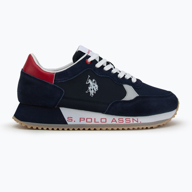 Scarpe da uomo U.S. Polo Assn. CLEEF006B blu/rosso 2