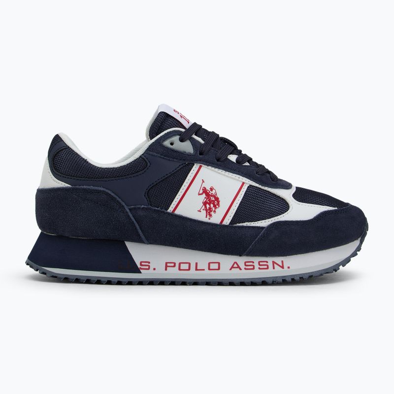 Scarpe da uomo U.S. Polo Assn. CLEEF007A blu/bianco 2