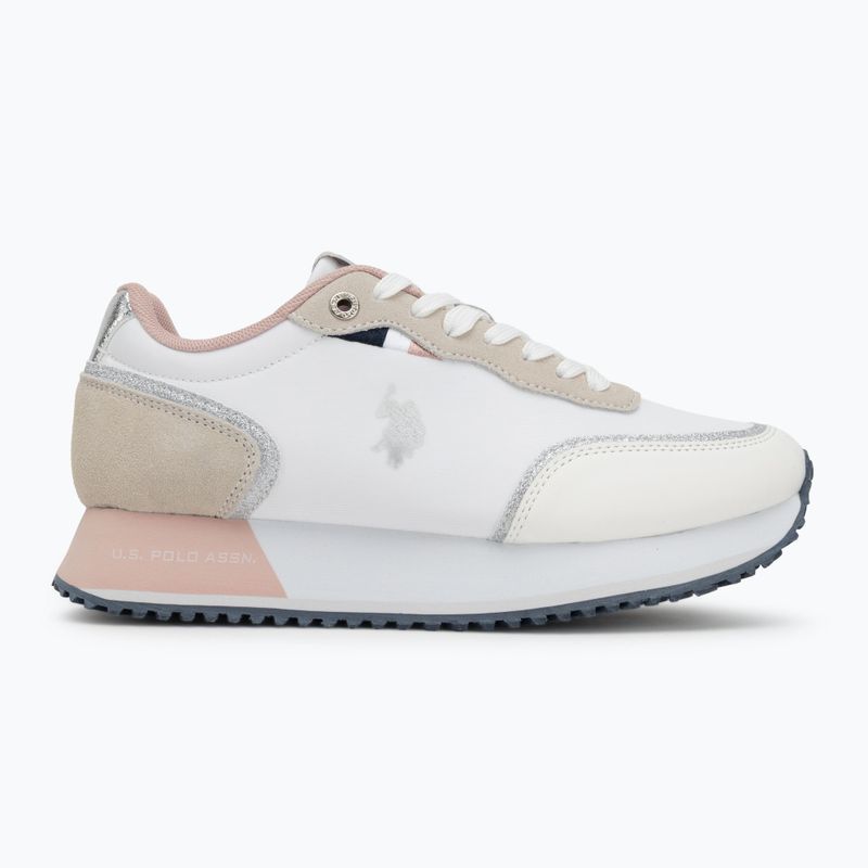 Scarpe da donna U.S. Polo Assn. SACHA007 bianco/rosa 2