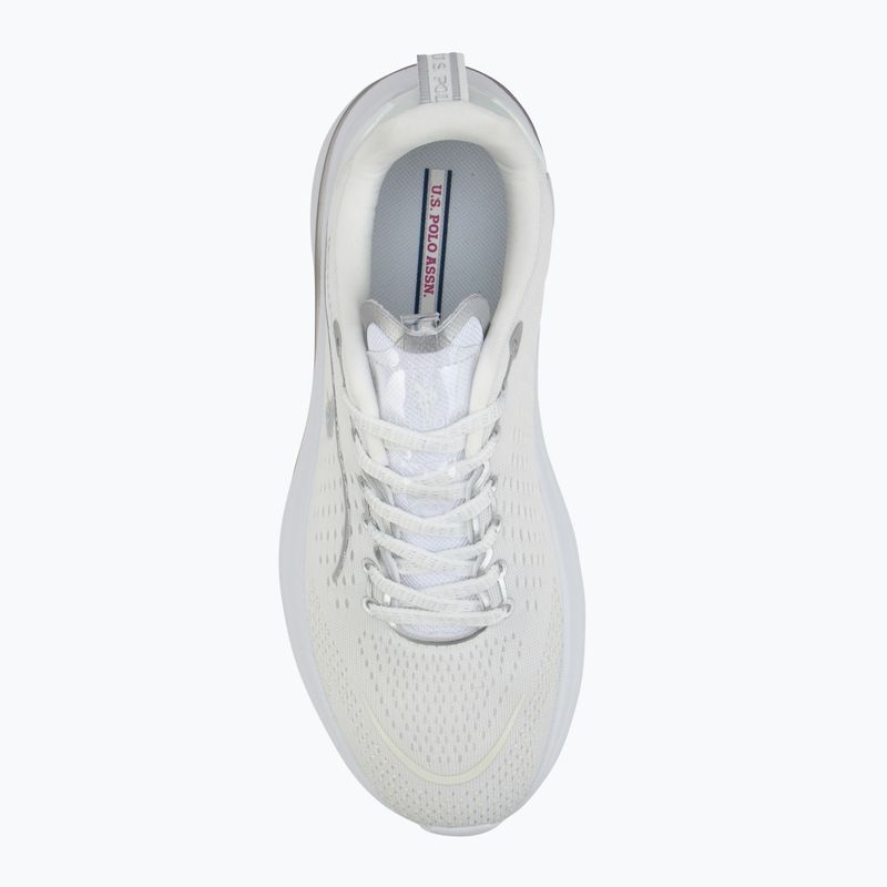 Scarpe da donna U.S. Polo Assn. CLAUDE004 bianco/argento 5