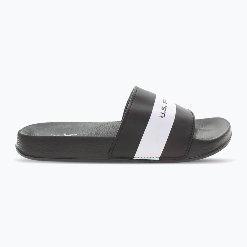 Infradito da uomo U.S. Polo Assn. SKYE002 nero/bianco