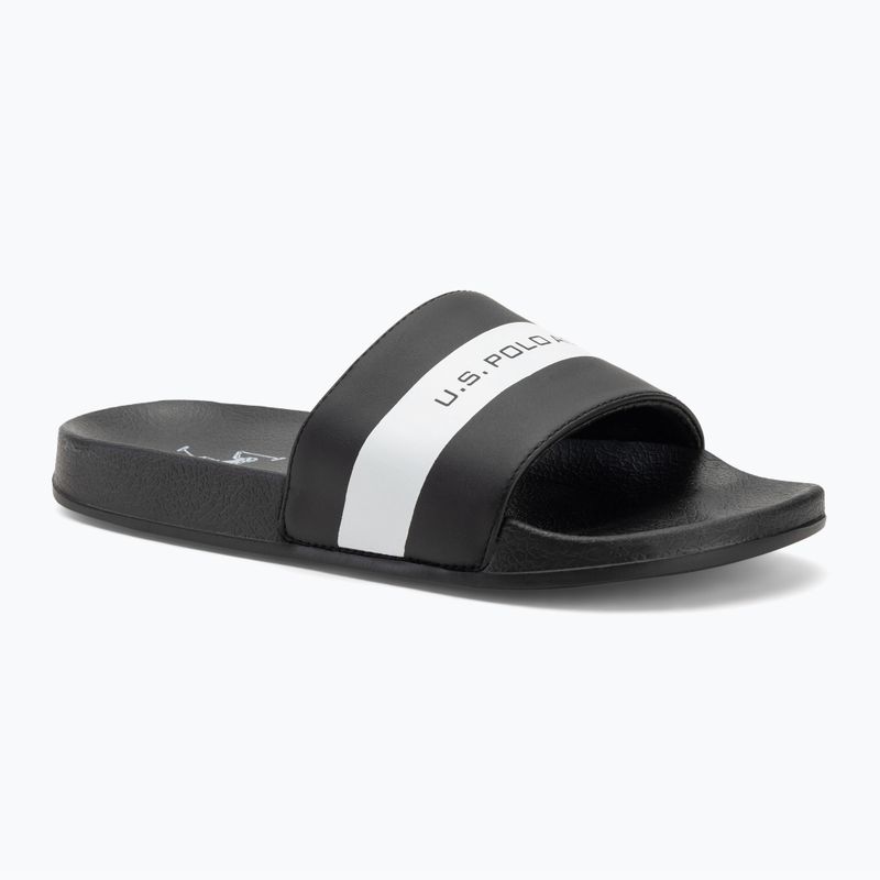 Infradito da uomo U.S. Polo Assn. SKYE002 nero/bianco