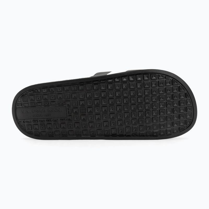 Infradito da uomo U.S. Polo Assn. SKYE002 nero/bianco 4