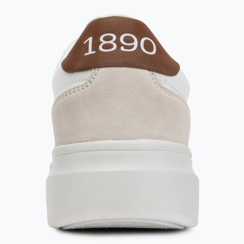 Scarpe da uomo U.S. Polo Assn. CODY003B bianco/marrone chiaro 6