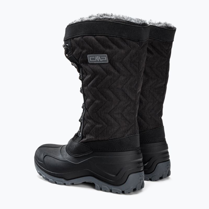 CMP Stivali da neve Nietos donna nero 3Q47966 3