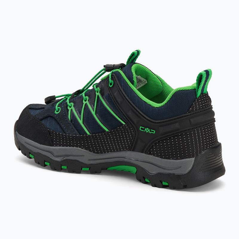 Scarponi da trekking CMP per bambini Rigel Low Wp b.blue/gecko 3