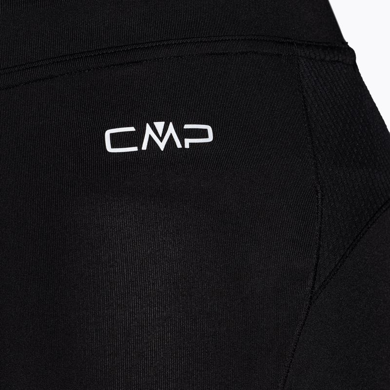 Leggings 3/4 da corsa CMP donna nero 3C88376T/65AL 4