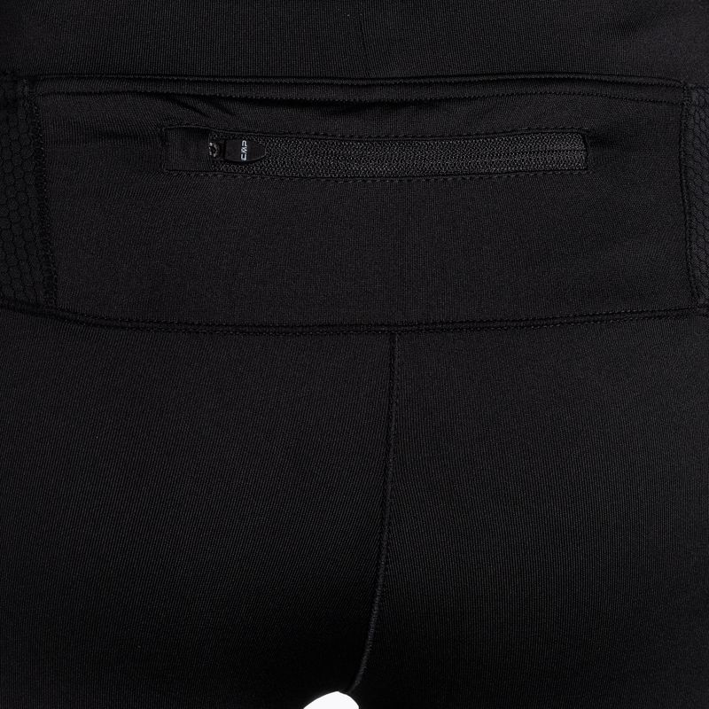 Leggings 3/4 da corsa CMP donna nero 3C88376T/65AL 5
