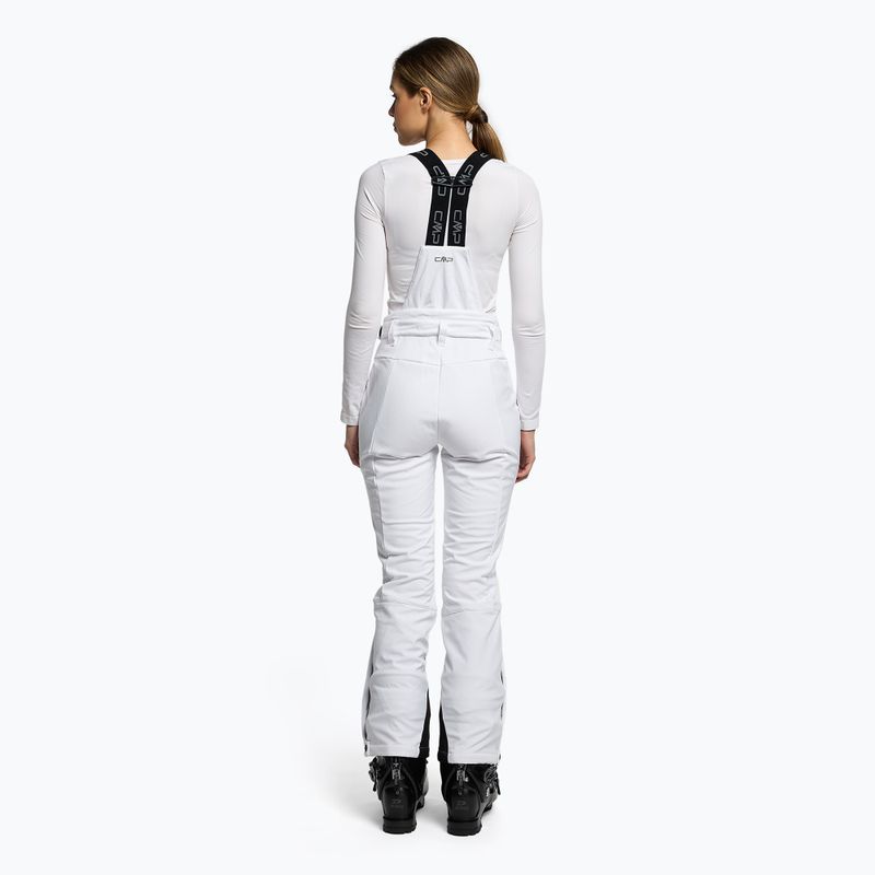 Pantaloni da sci CMP donna bianco 3W03106/88BG 4