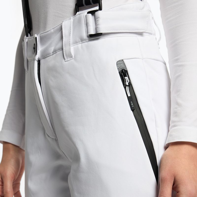 Pantaloni da sci CMP donna bianco 3W03106/88BG 5