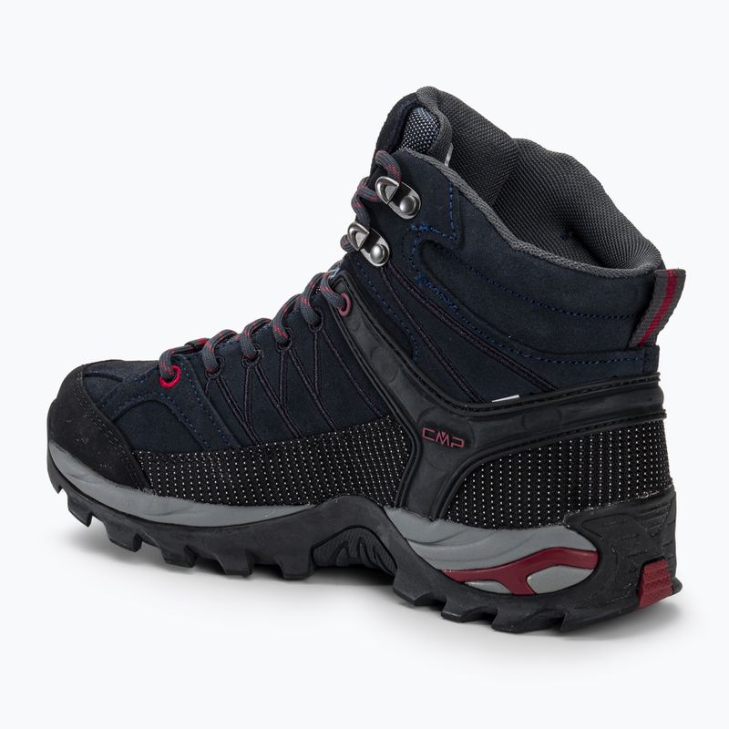 Scarponi da trekking CMP Rigel Mid asphalt/syrah da uomo 3