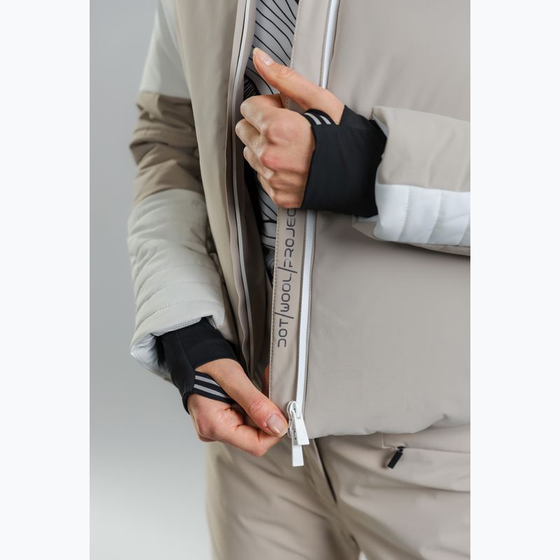 Giacca da sci da donna DOTOUT Flow crockery/barely blue 6