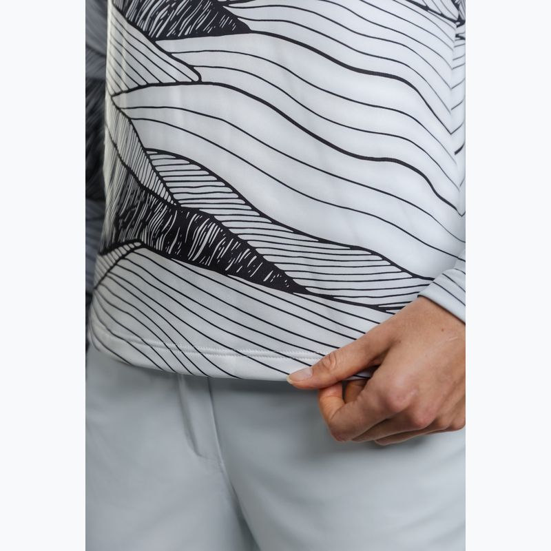 Felpa da donna DOTOUT Peaks print outline col/black beauty 3