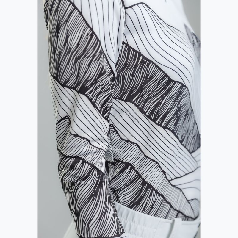 Felpa da donna DOTOUT Peaks print outline col/black beauty 7