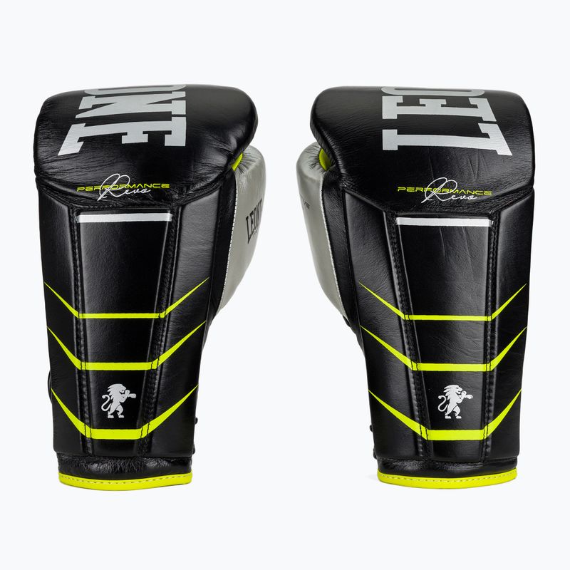 Guantoni da boxe LEONE 1947 Revo Performance nero fluo 2