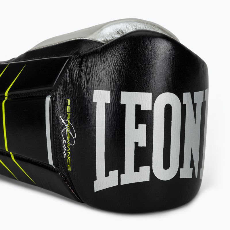 Guantoni da boxe LEONE 1947 Revo Performance nero fluo 5